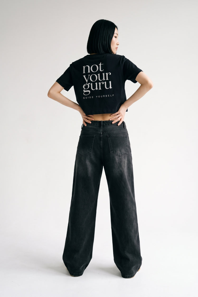 Cropped Dream Preta Flow