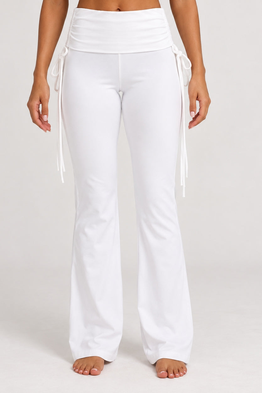 Calça Flare Branca