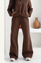 Calça Flow Moletom Chocolate