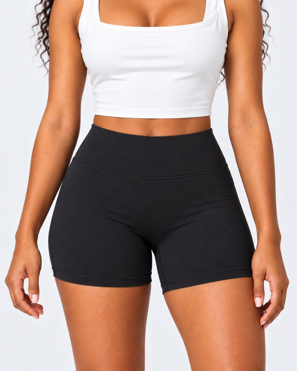 Short Hot Yoga Preto